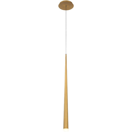 Modern Forms  PD-41828-AB Cascade LED 15 inch Aged Brass Pendant Ceiling Light in Round 28in