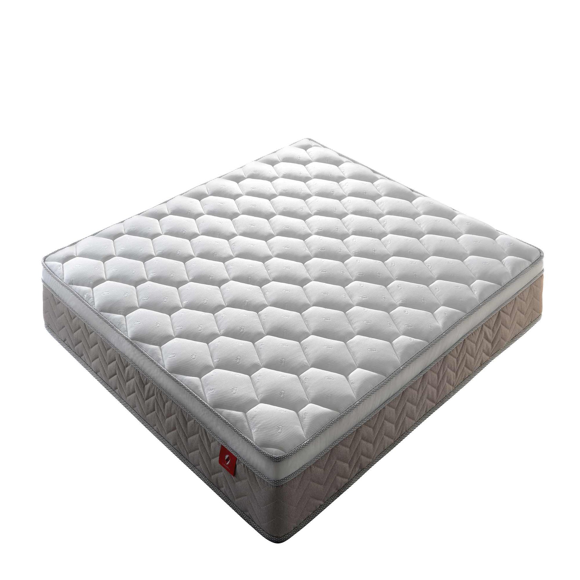 Vynxaria  12inch Twin Size Mattress CertiPUR  US Certified Hybrid Memory Foam Pocket Spring Mattresses