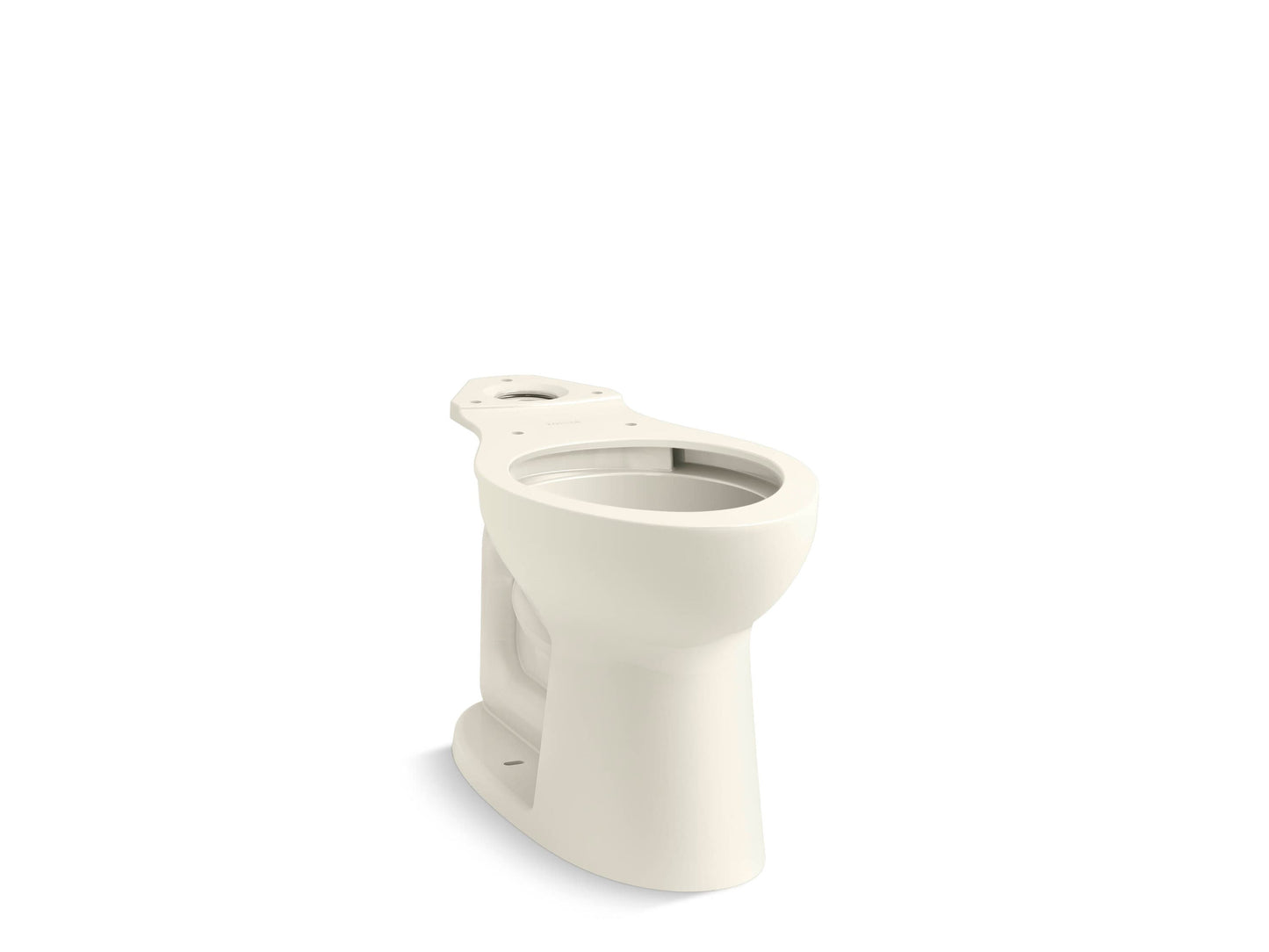 KOHLER Highline Biscuit Elongated Chair Height 12-in Rough-In Toilet Bowl
