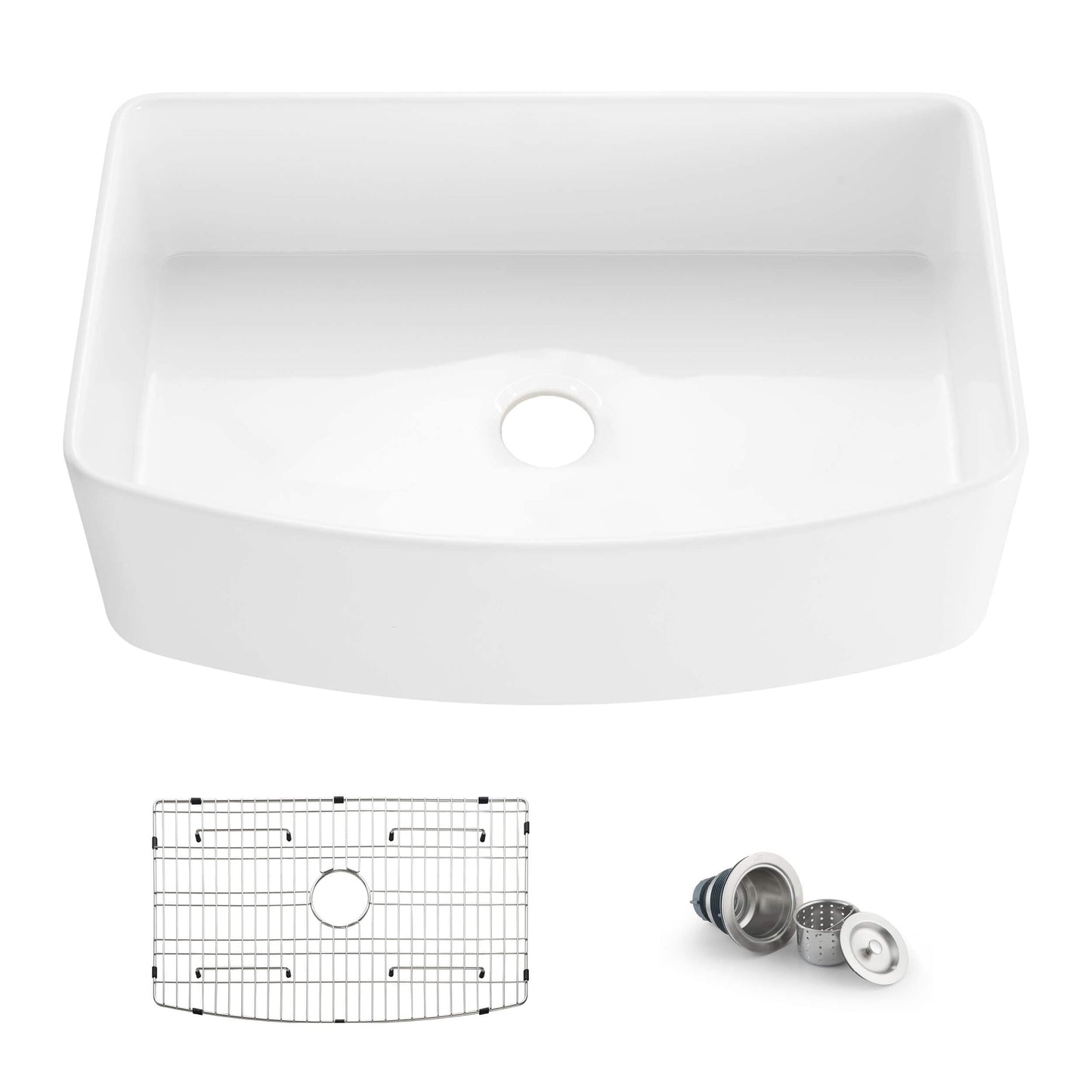 Innobule SINK Undermount 33-in x 20-in Stainless steel Single bowl Kitchen Sink