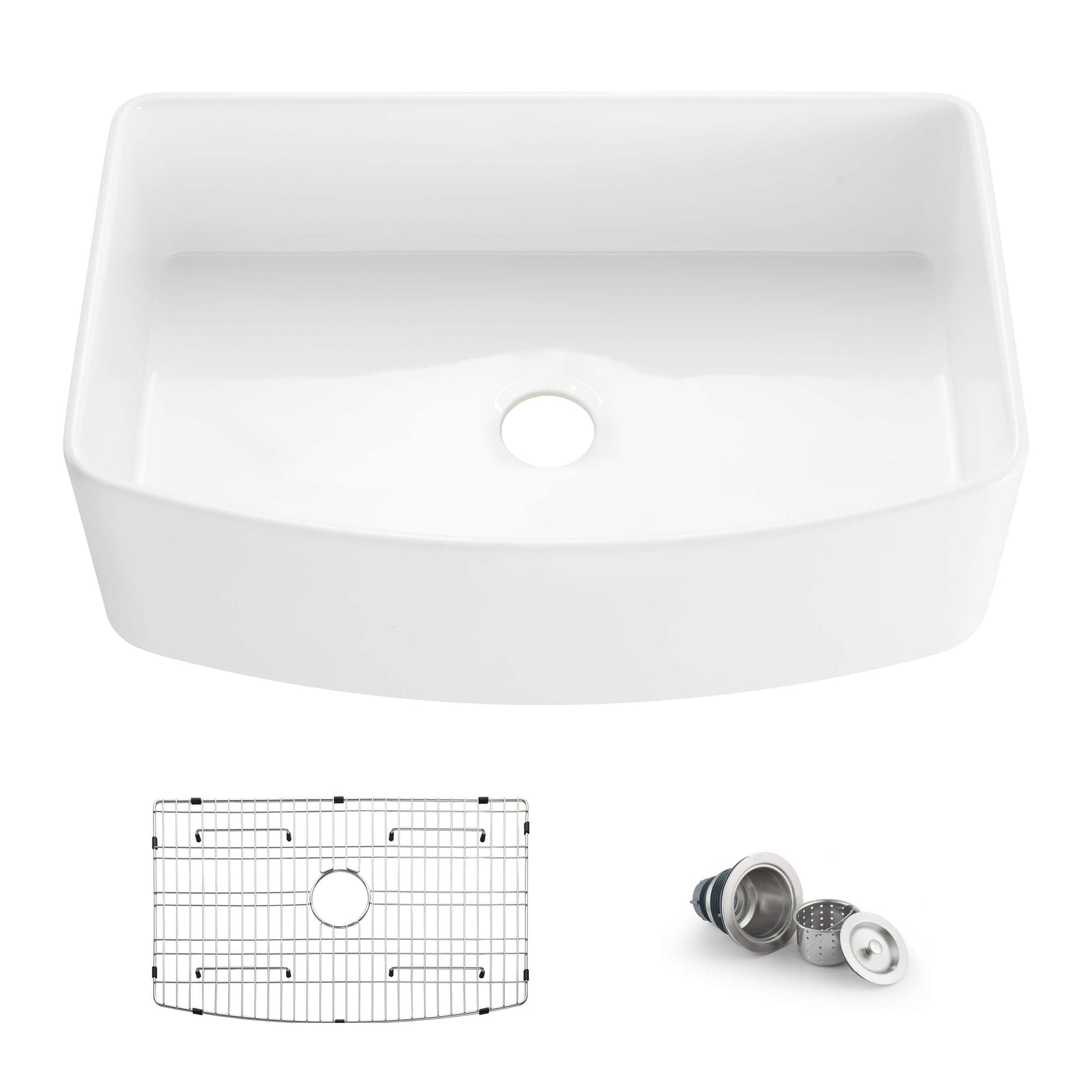 Innobule SINK Undermount 33-in x 20-in Stainless steel Single bowl Kitchen Sink