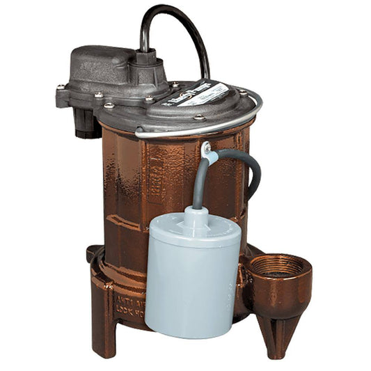 Liberty Pumps 1/3 HP Effluent Pump 1 PH 115V 25.ft Cord 1-1/2-in. Discharge Auto