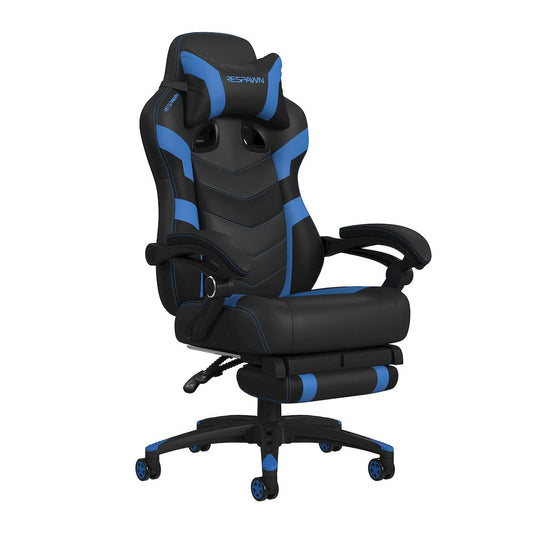 RESPAWN Gaming Chairs For Adults With Headrest Pillow Blue