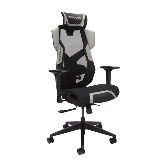 RESPAWN Gaming Chair With Lumbar Support With Wheels for Computer Desk Office Gray