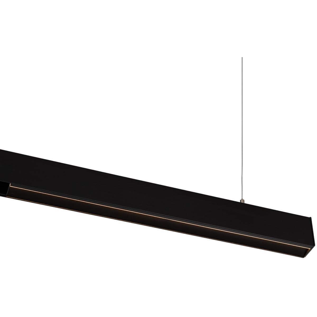 WAC Lighting  S2WW24-3-A935BK Ventrix 1 Light 48 Black Track Fixtures Ceiling Light