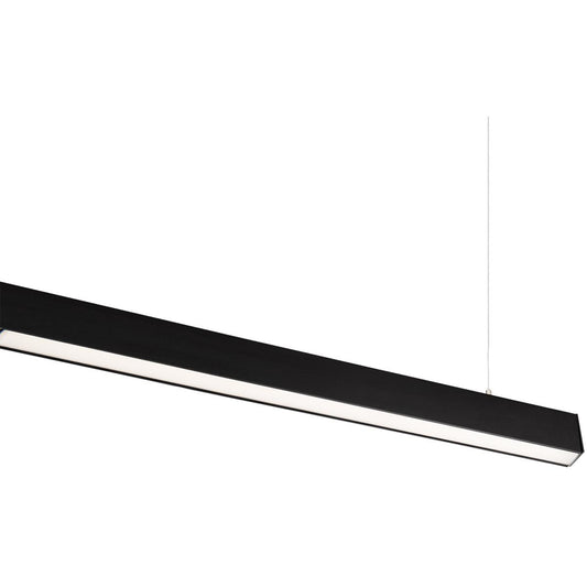 WAC Lighting  S2DH24-2-F940BK Ventrix 1 Light 48 Black Track Fixtures Ceiling Light