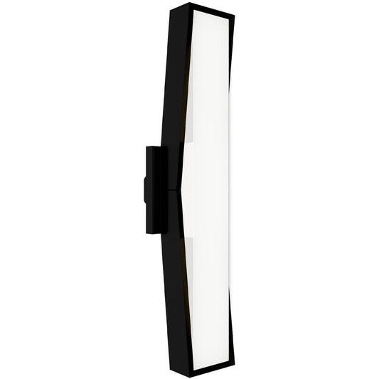 WAC Lighting  WS-W63524-27-BK Jordan LED 24 inch Black Outdoor Wall Light in 2700K dweLED