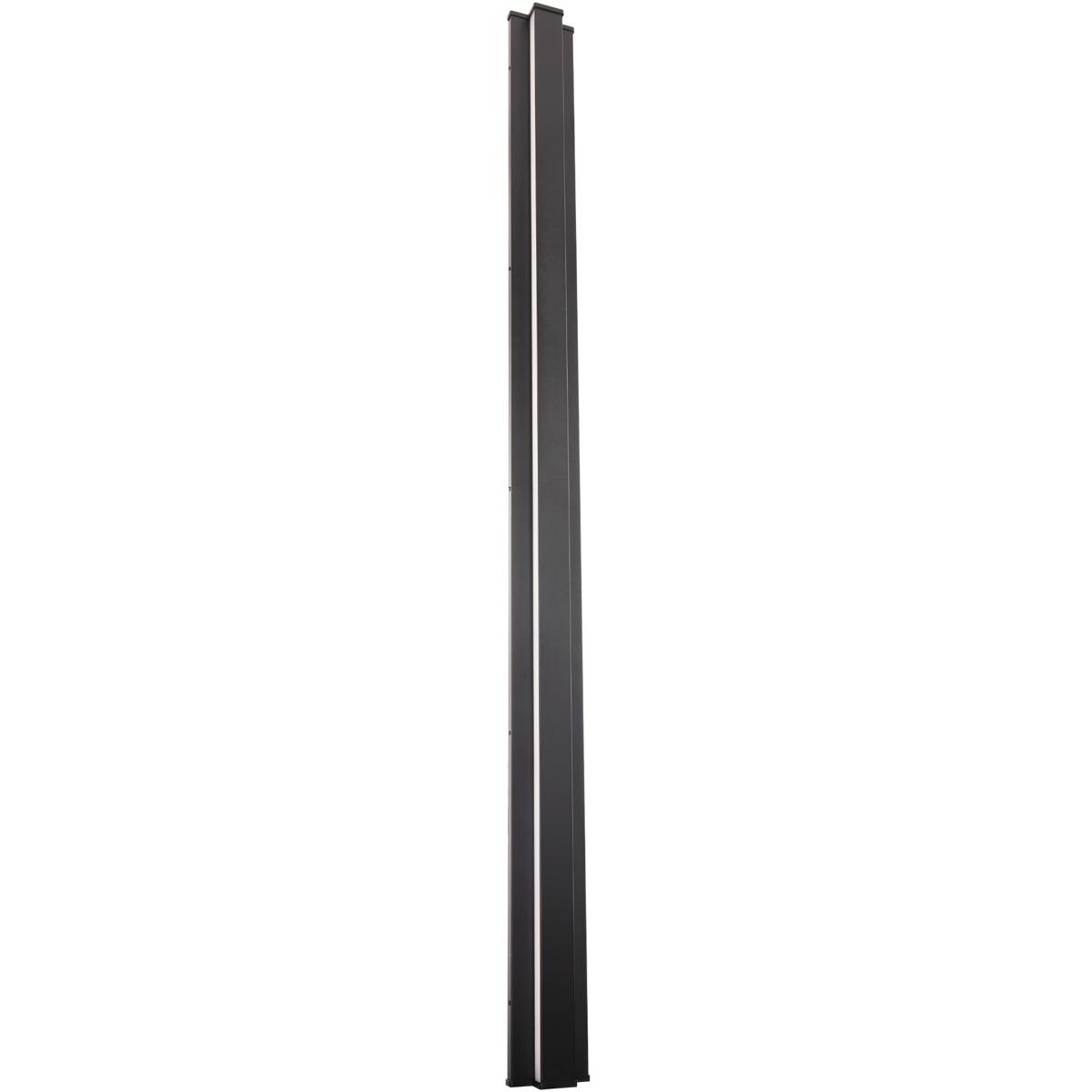 WAC Lighting  WS-W13372-30-BK Revels LED 72 inch Black Outdoor Wall Light in 3000K dweLED