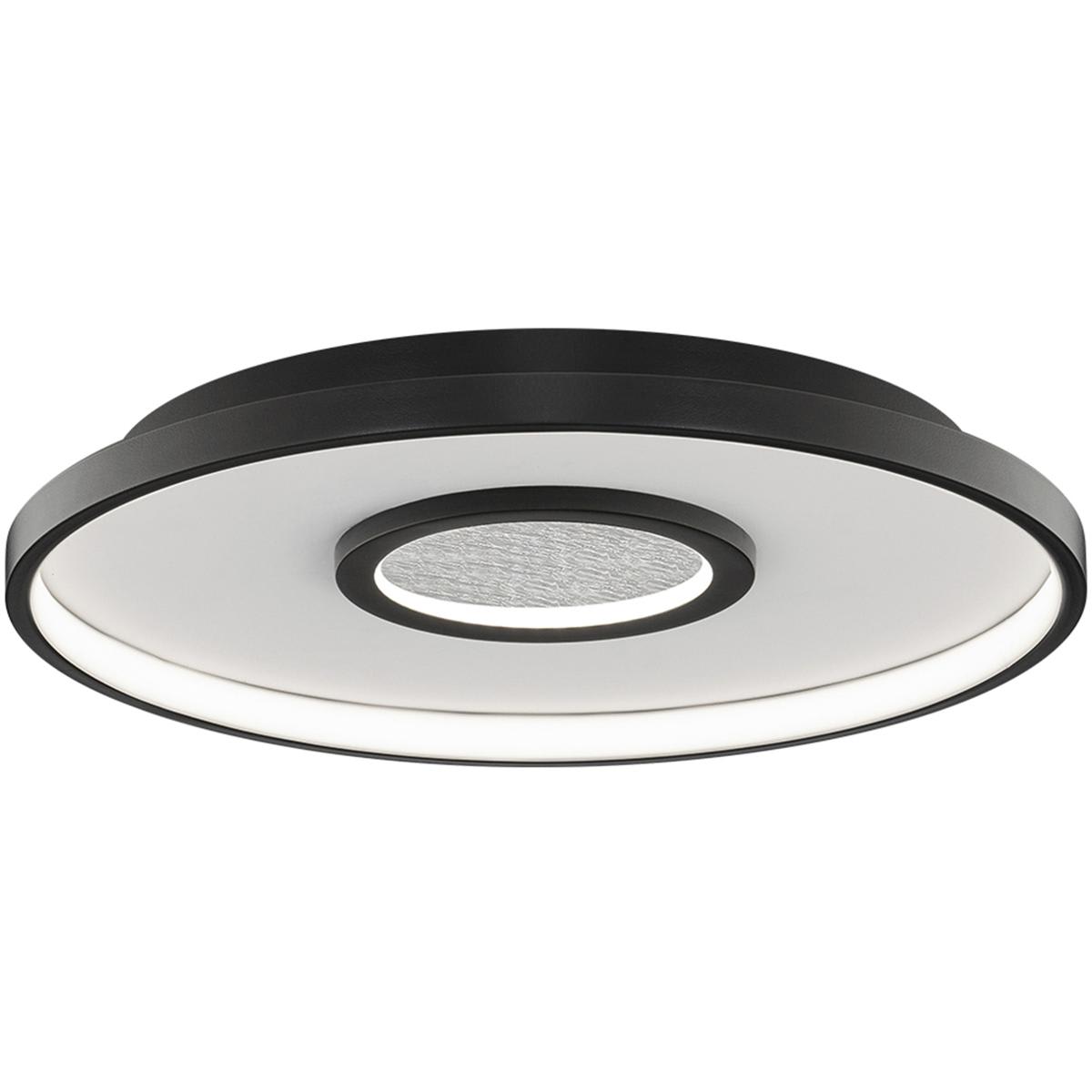 WAC Lighting  FM-37416-40-BK Pinpoint LED 1638 inch Black Flush Mount Ceiling Light in 4000K dweLED