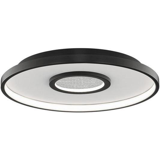 WAC Lighting  FM-37416-40-BK Pinpoint LED 1638 inch Black Flush Mount Ceiling Light in 4000K dweLED