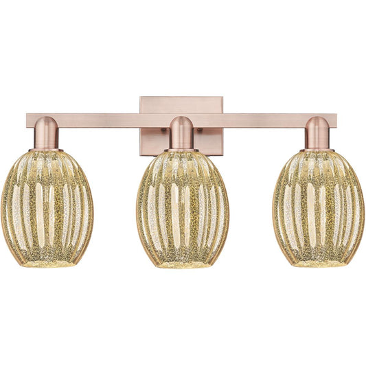 Innovations Lighting  716-3W-AC-G459-6ME Preston Bathroom Vanity Light Antique Copper