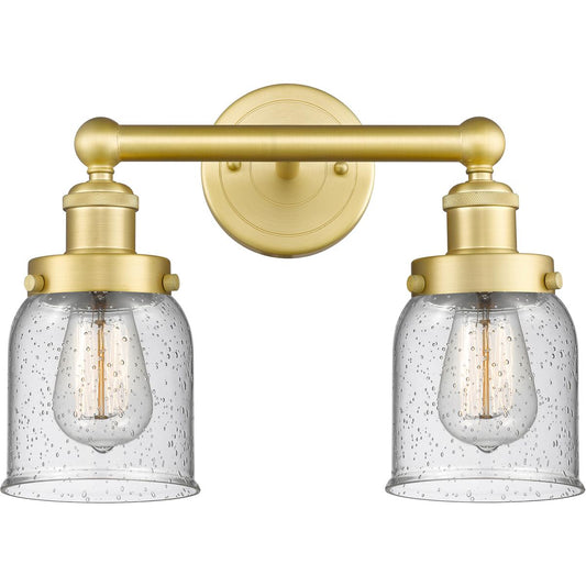 Innovations Lighting  616-2W-SG-G54 Bell Bathroom Vanity Light Satin Gold
