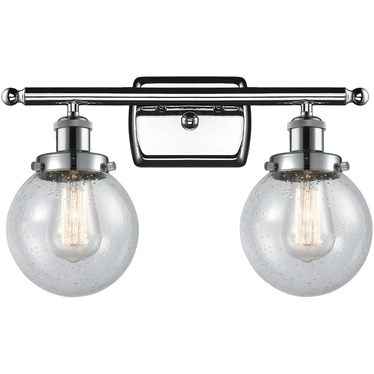 Innovations Lighting  916-2W-PC-G204-6 Ballston Beacon Bathroom Vanity Light Polished Chrome