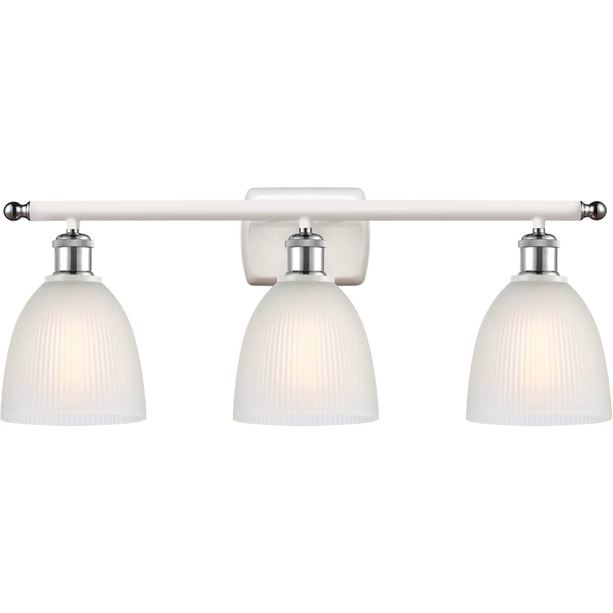 Innovations Lighting  516-3W-WPC-G381-LED Ballston Castile Bathroom Vanity Light