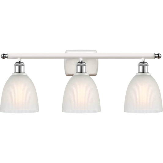 Innovations Lighting  516-3W-WPC-G381-LED Ballston Castile Bathroom Vanity Light
