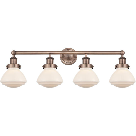 Innovations Lighting  616-4W-AC-G321 Olean Bathroom Vanity Light Antique Copper