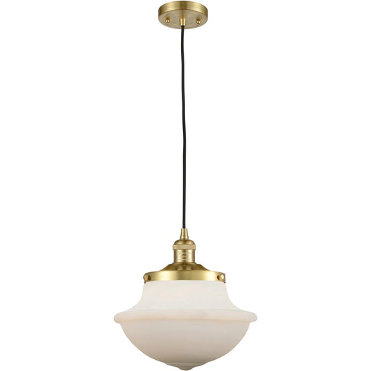 Innovations Lighting  201C-SG-G541 Franklin Restoration Oxford Mini Pendant Satin Gold