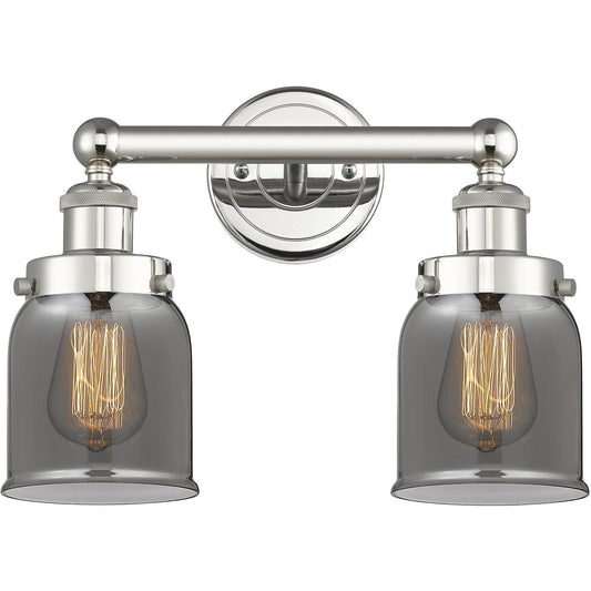 Innovations Lighting  616-2W-PN-G53 Bell Bathroom Vanity Light Polished Nickel