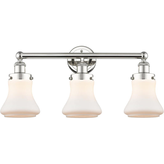 Innovations Lighting  616-3W-PN-G191 Bellmont Bathroom Vanity Light Polished Nickel