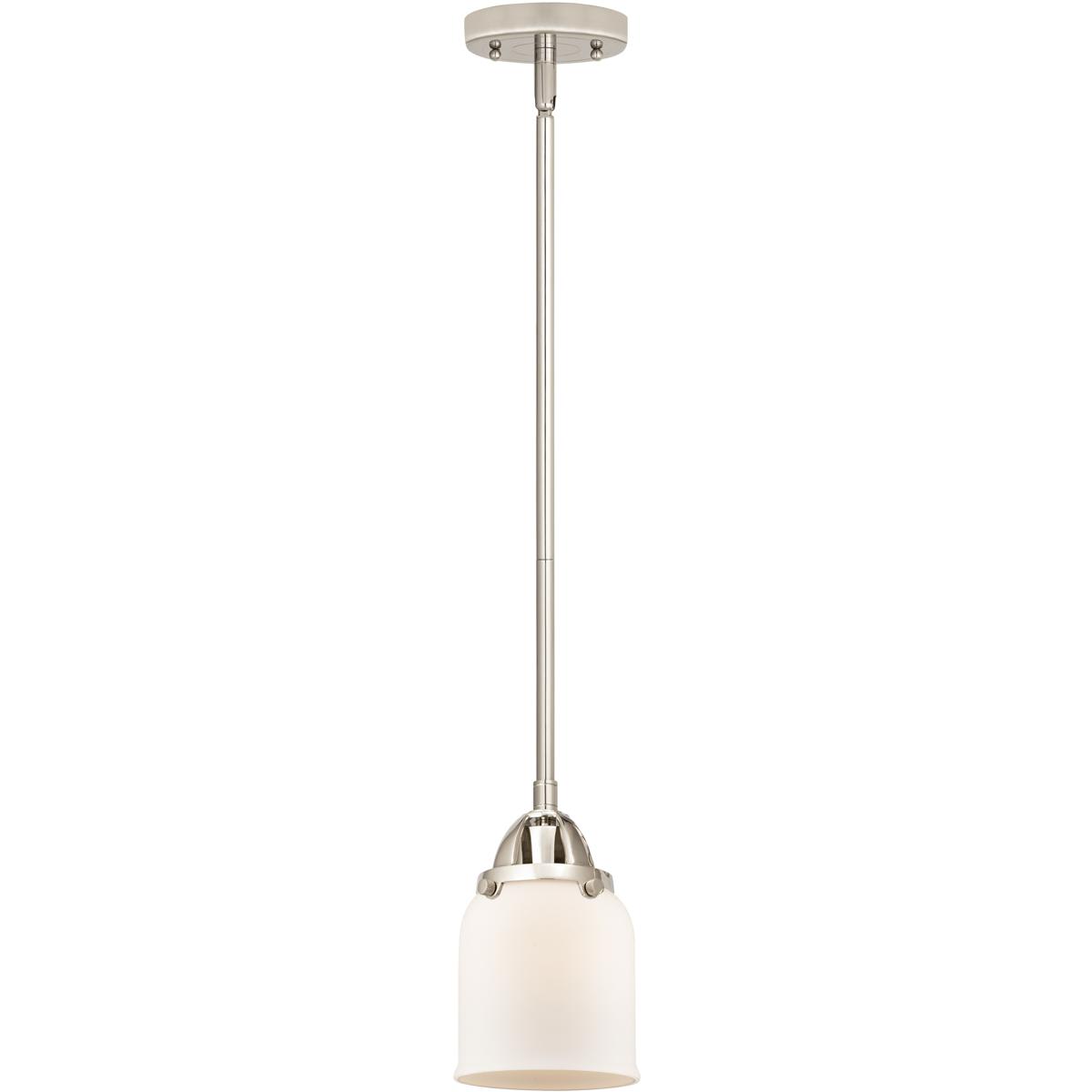 Innovations Lighting  288-1S-PN-G51 Nouveau 2 Bell Mini Pendant Polished Nickel