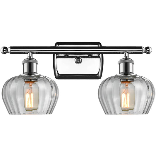 Innovations Lighting  516-2W-PC-G92-LED Ballston Fenton Bathroom Vanity Light Polished Chrome