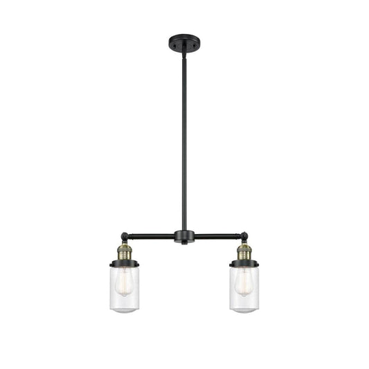 Innovations Lighting  209-BAB-G314 Franklin Restoration Dover Island Light Black Antique Brass