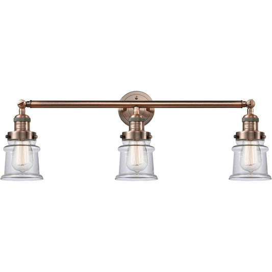 Innovations Lighting  205-AC-G182S Franklin Restoration Small Canton Bathroom Vanity Light