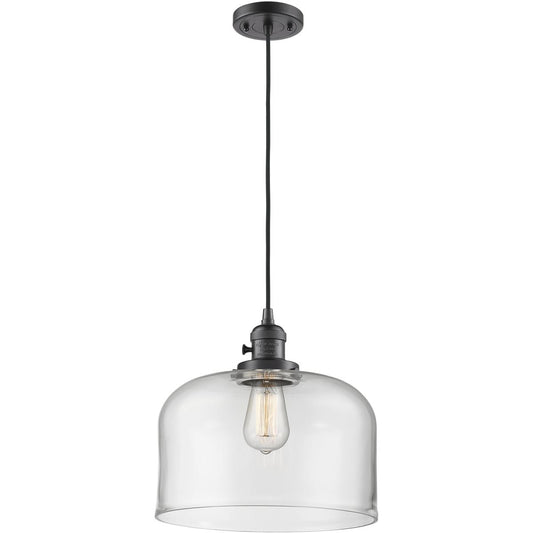 Innovations Lighting  201CSW-OB-G72-L-LED Franklin Restoration Bell Mini Pendant Oil Rubbed Bronze