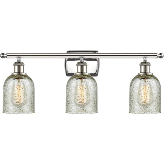Innovations Lighting  516-3W-PN-G259-LED Ballston Caledonia Bathroom Vanity Light Polished Nickel