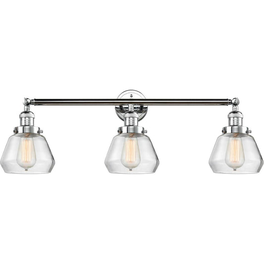 Innovations Lighting  205-PC-G172 Franklin Restoration Fulton Bathroom Vanity Light Polished Chrome