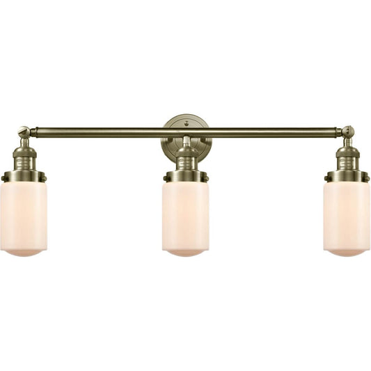Innovations Lighting  205-AB-G311 Franklin Restoration Dover Bathroom Vanity Light Antique Brass