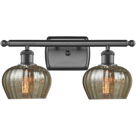 Innovations Lighting  516-2W-OB-G96-LED Ballston Fenton Bathroom Vanity Light Oil Rubbed Bronze
