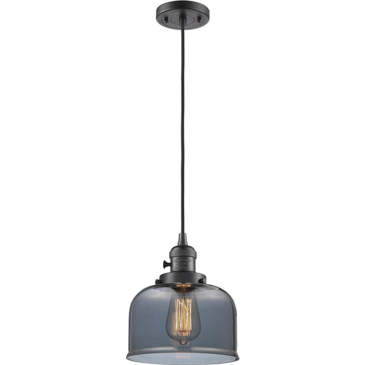 Innovations Lighting  201CSW-OB-G73-LED Franklin Restoration Bell Mini Pendant Oil Rubbed Bronze