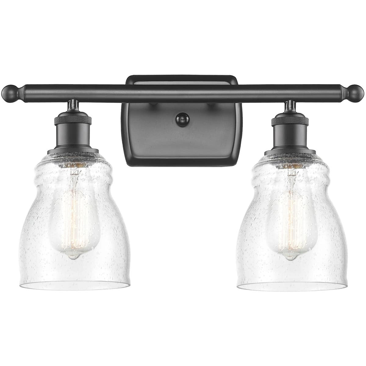Innovations Lighting  516-2W-OB-G394-LED Ballston Ellery Bathroom Vanity Light Oil Rubbed Bronze