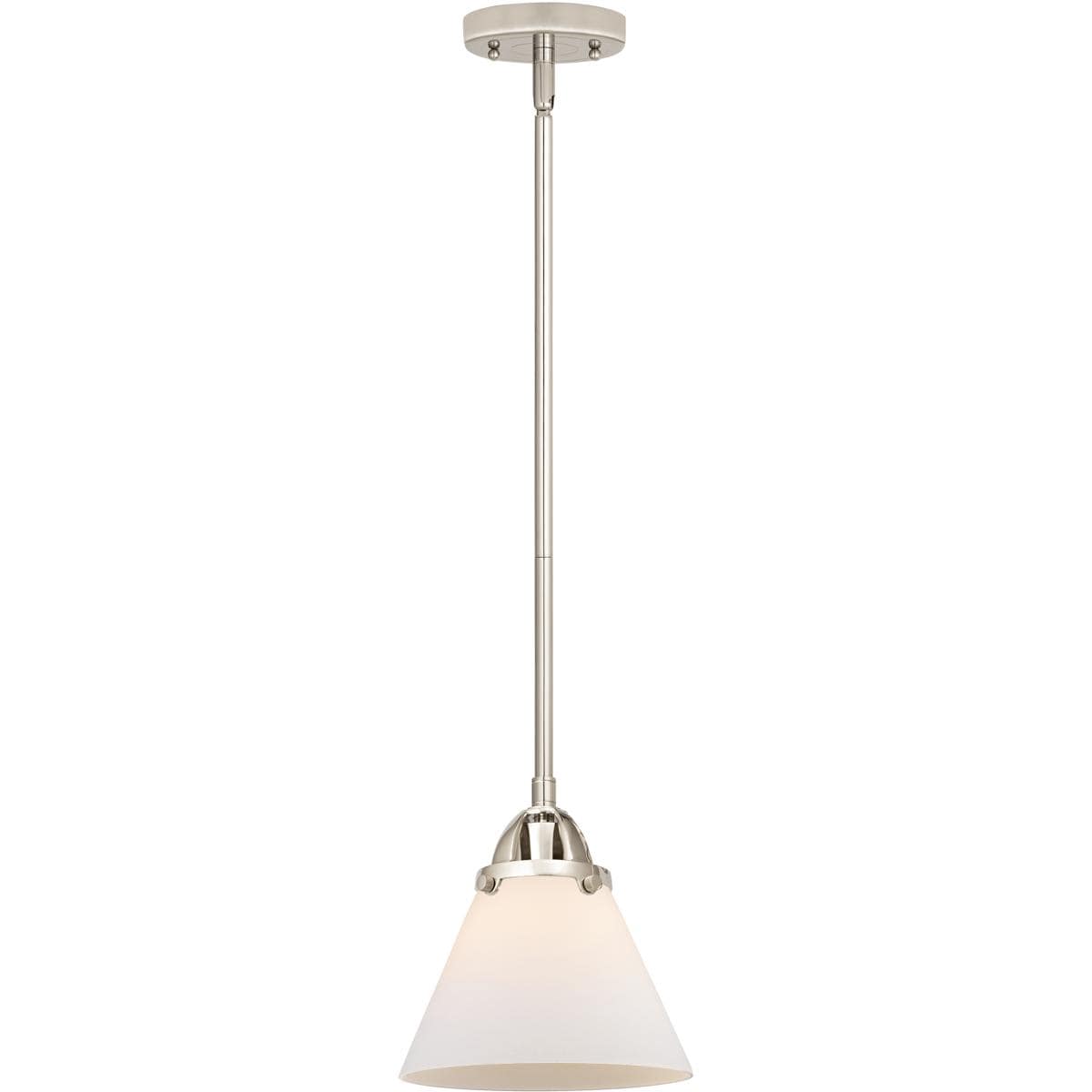 Innovations Lighting  288-1S-PN-G41-LED Nouveau 2 Cone Mini Pendant Polished Nickel