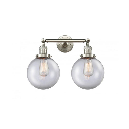 Innovations Lighting  208-SN-G202-8 Franklin Restoration Large Beacon Bathroom Vanity Light