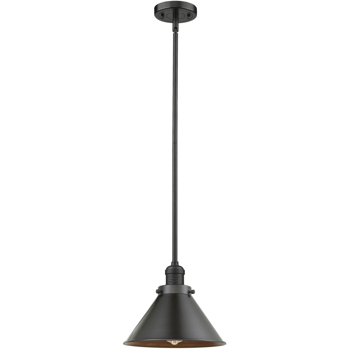 Innovations Lighting  201S-OB-M10-OB-LED Franklin Restoration Briarcliff Mini Pendant