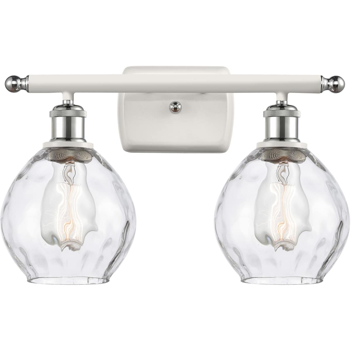 Innovations Lighting  516-2W-WPC-G362-LED Ballston Small Waverly Bathroom Vanity Light