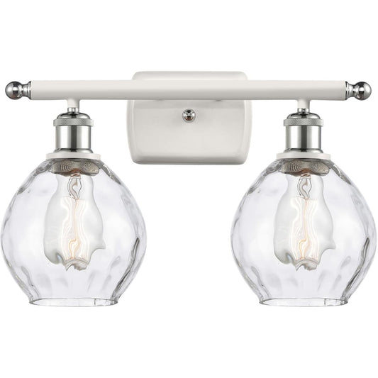 Innovations Lighting  516-2W-WPC-G362 Ballston Small Waverly Bathroom Vanity Light
