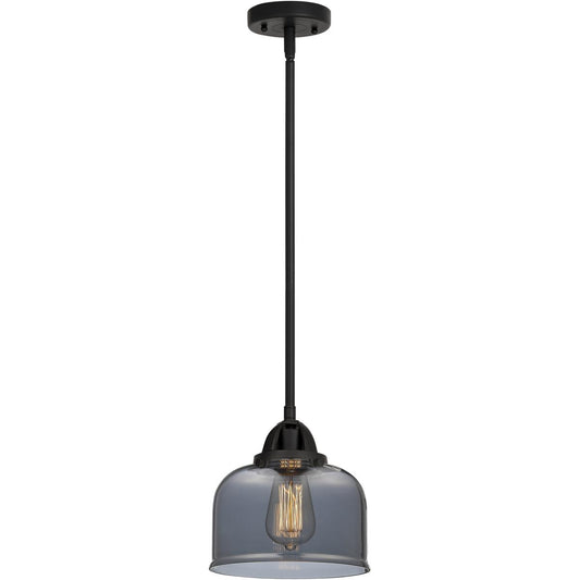 Innovations Lighting  288-1S-BK-G73-LED Nouveau 2 Bell Mini Pendant Matte Black