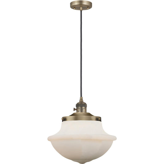 Innovations Lighting  201CSW-BB-G541 Franklin Restoration Oxford Mini Pendant Brushed Brass