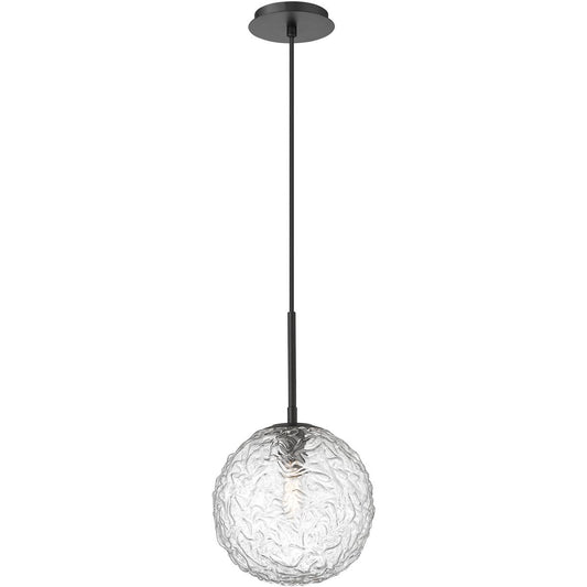 Innovations Lighting  321-1P-BK-G320-10CL-BK Barrington Mini Pendant Matte Black