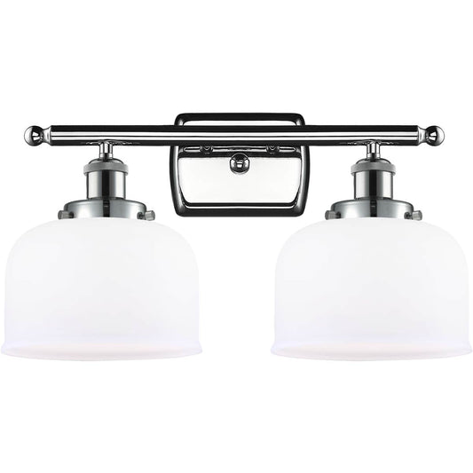 Innovations Lighting  916-2W-PC-G71 Ballston Large Bell Bathroom Vanity Light Polished Chrome