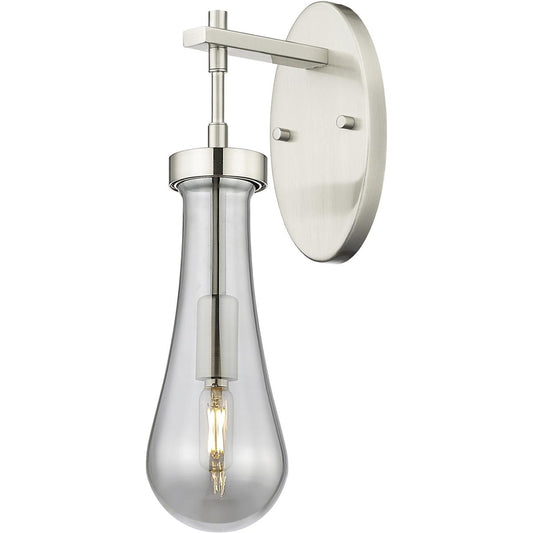 Innovations Lighting  451-1W-SN-G451-4SM Downtown Urban Owego Wall Sconce Satin Nickel