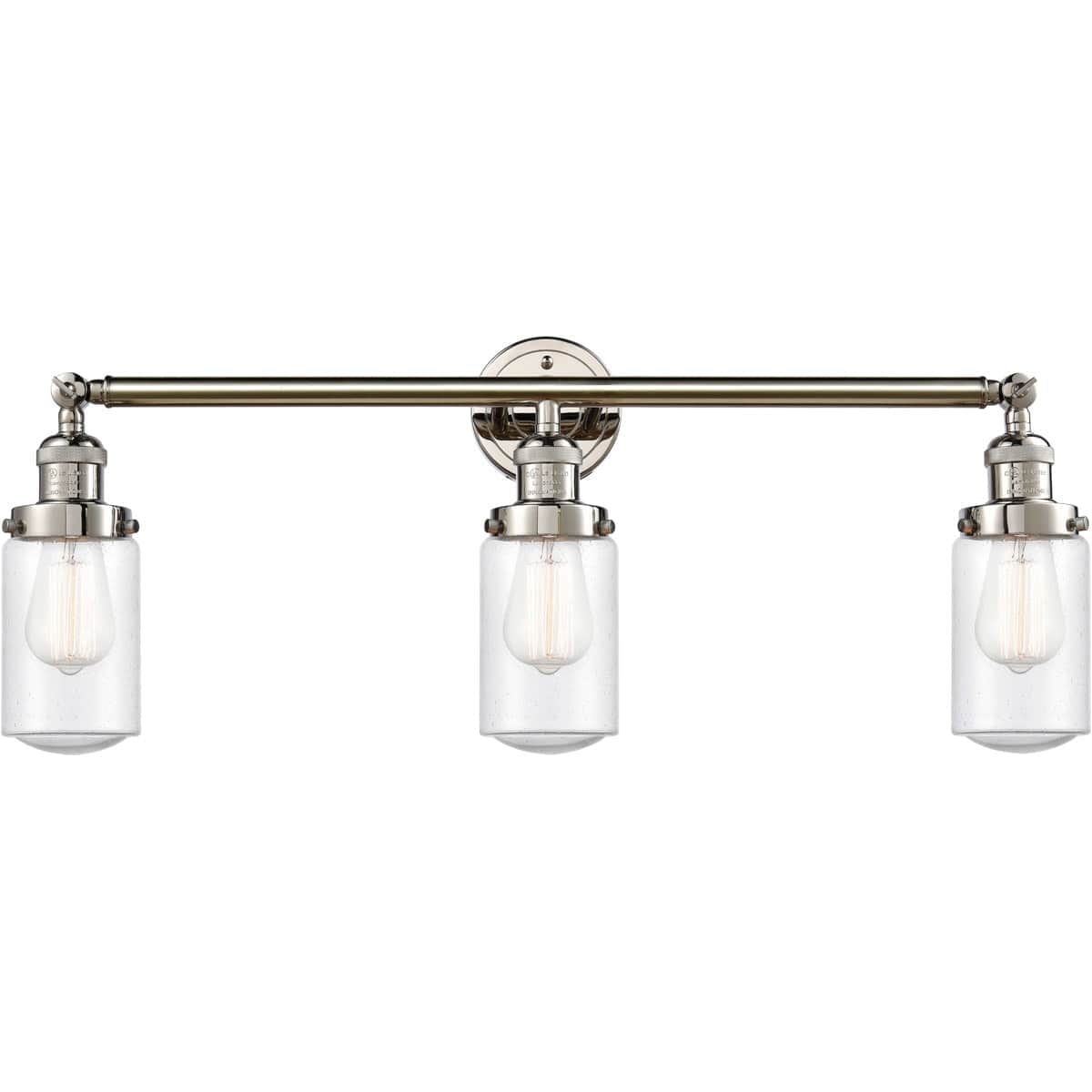 Innovations Lighting  205-PN-G314 Franklin Restoration Dover Bathroom Vanity Light Polished Nickel