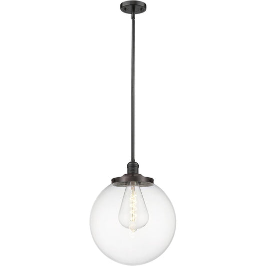 Innovations Lighting  201S-OB-G202-14-LED Franklin Restoration Beacon Pendant Oil Rubbed Bronze