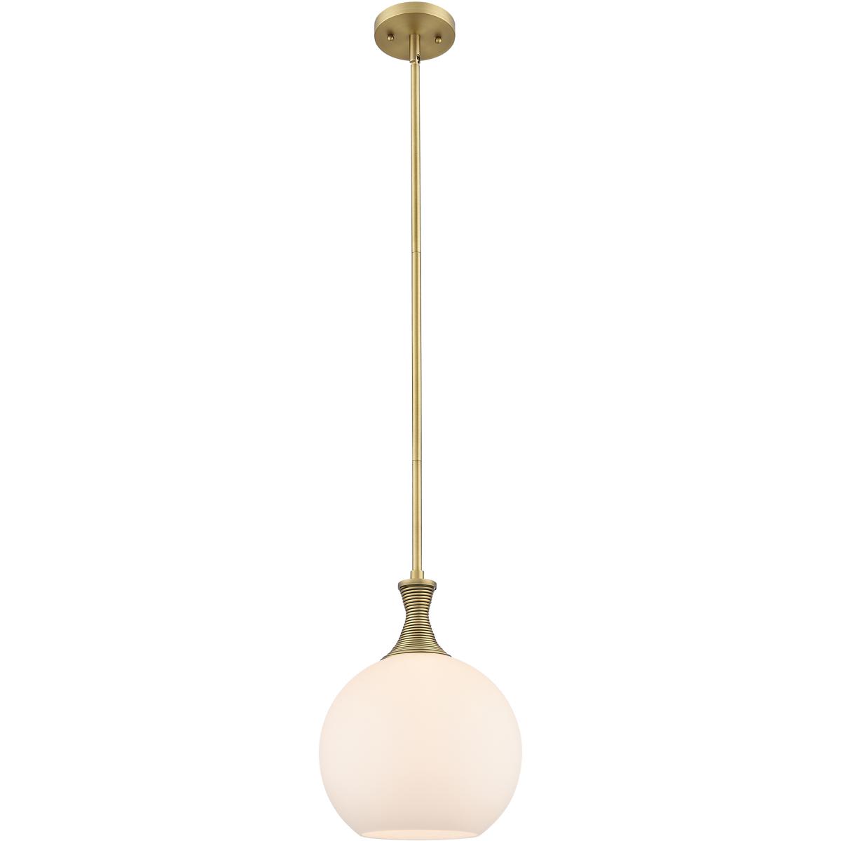 Innovations Lighting  415-1S-BB-G121-10 Astor Mini Pendant Brushed Brass