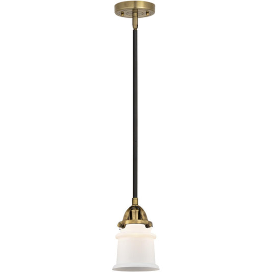 Innovations Lighting  288-1S-BAB-G181S Nouveau 2 Canton Mini Pendant Black Antique Brass