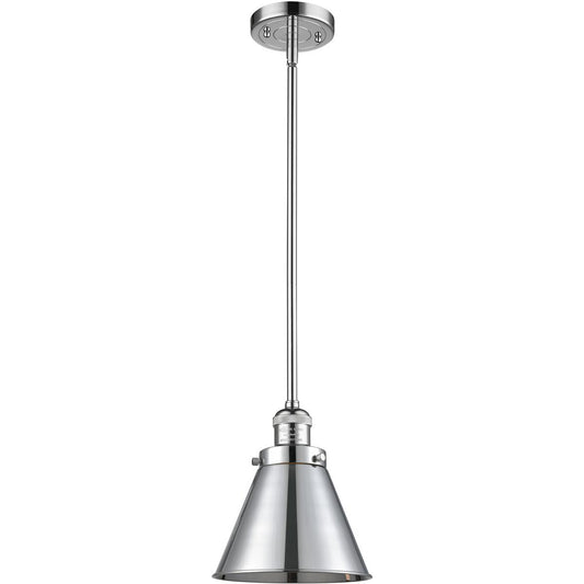 Innovations Lighting  201S-PC-M13-PC Franklin Restoration Appalachian Mini Pendant Polished Chrome