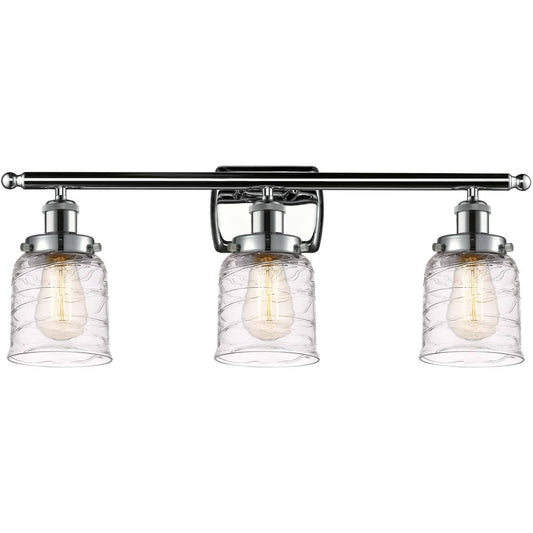 Innovations Lighting  916-3W-PC-G513-LED Ballston Bell Bathroom Vanity Light Polished Chrome